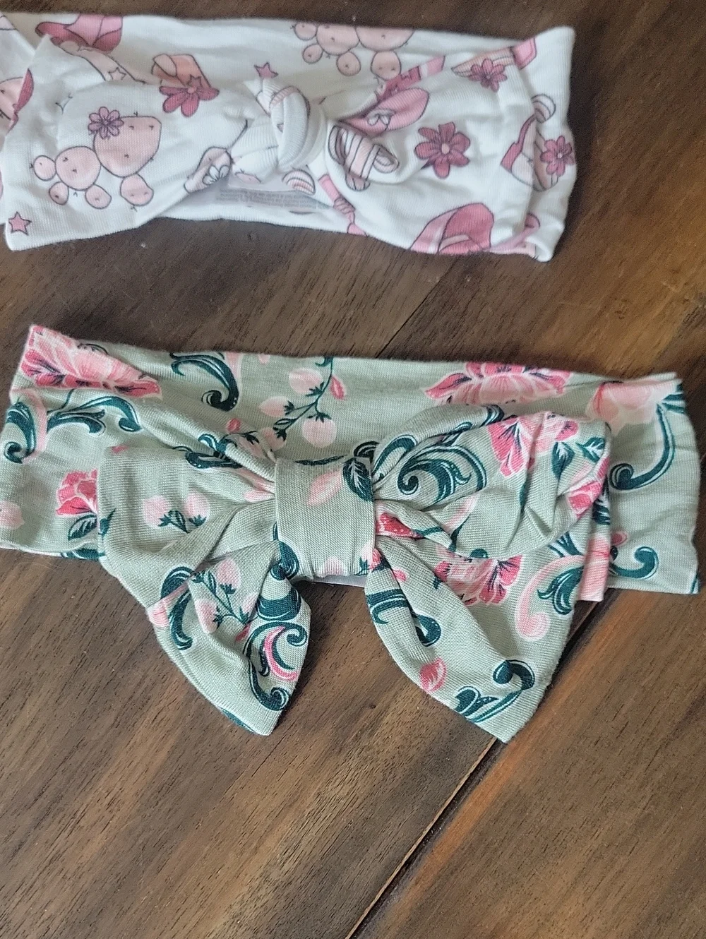 Milkberry NWOT Bamboo Headbands With Bows Bundle Sz 0-9M